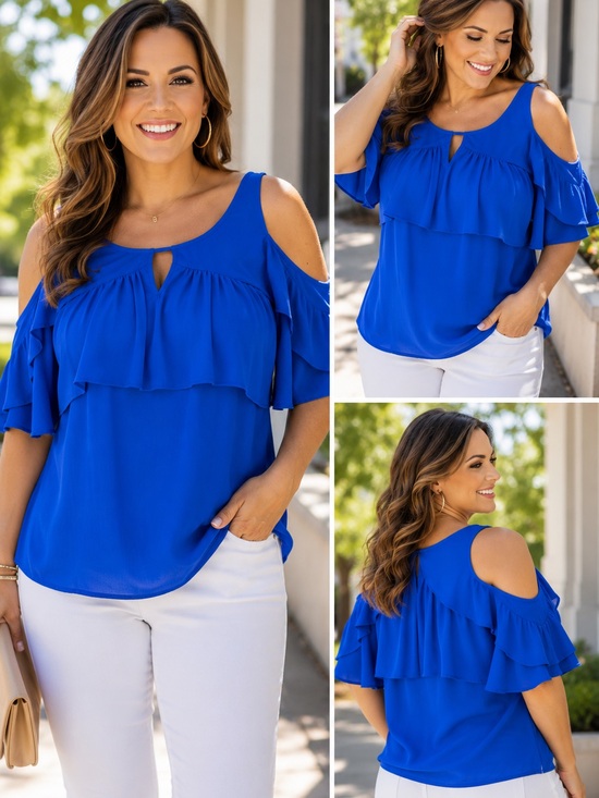 Cozy Casual Tops - Beautiful in Blue Top